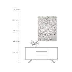 Cuadro En Lienzo Pintado A Mano En 3D Organic