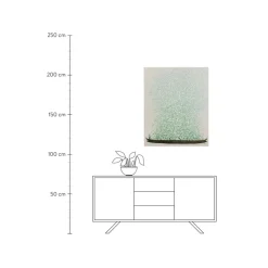 Cuadro Pintado A Mano Flower Boat