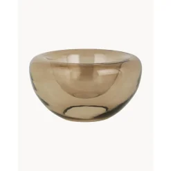 Cuenco Decorativo De Vidrio Soplado Artesanalmente Opal, O 36 Cm