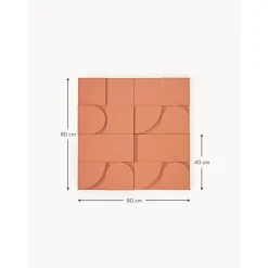 Decoracion De Pared Massimo, 4 Uds.