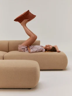 Divan Modular En Tejido Boucle Sofia