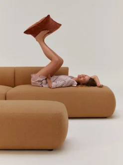 Divan Modular En Tejido Boucle Sofia