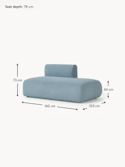 Divan Modular En Tejido Boucle Sofia