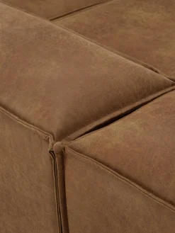 Divan Modular Grande De Cuero Reciclado Lennon