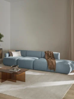 Divan Modular Grande En Tejido Boucle Sofia