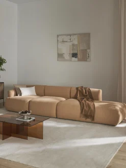 Divan Modular Grande En Tejido Boucle Sofia