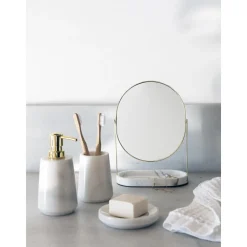 Dosificador De Jabon De Marmol Lux