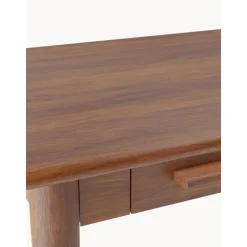 Escritorio Con Cajones De Madera De Mango Paul