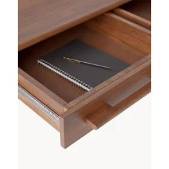 Escritorio Con Cajones De Madera De Mango Paul