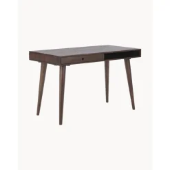 Escritorio De Madera Maciza Con Cojon Tova