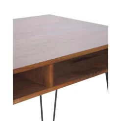 Escritorio De Madera Y Metal Repa