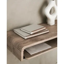 Escritorio De Pared De Madera Woodie