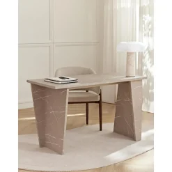 Escritorio En Look Travertino Liam