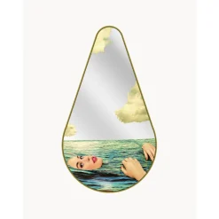 Espejo De Pared De Diseno Sea Girl