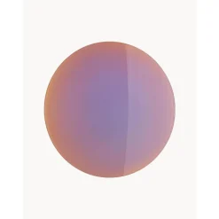 Espejo De Pared De Diseno Iridiscente Ruby