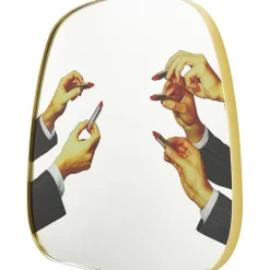 Espejo De Pared De Diseno Lipsticks