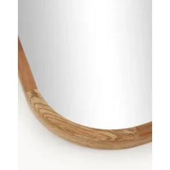 Espejo De Pared De Madera De Roble Levan