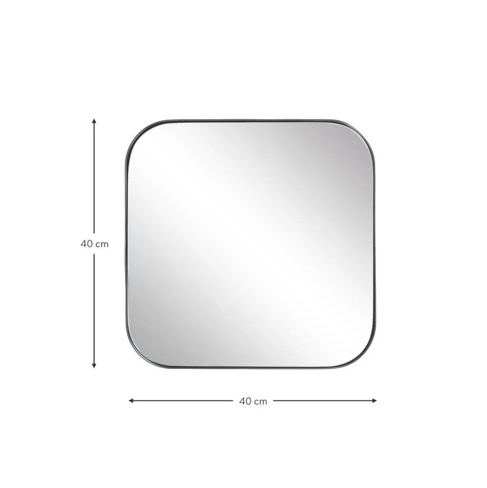 Espejo De Pared De Metal Ivy