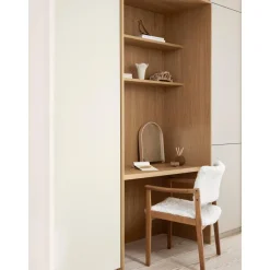 Espejo De Pared De Roble Woody