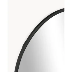 Espejo De Pared Ovalado Verena, Con Estante De Marmol