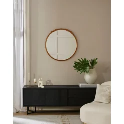 Espejo De Pared Redondo Barroco Francesca