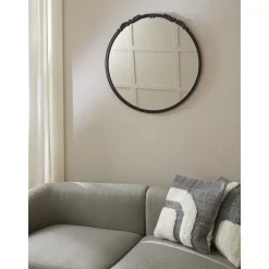 Espejo De Pared Redondo Barroco Francesca