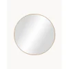 Espejo De Pared Redondo De Roble Avery