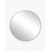 Espejo De Pared Redondo De Metal Ivy