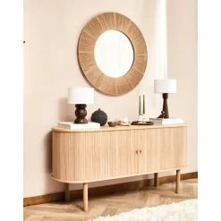 Espejo De Pared Redondo De Cuerda Citra