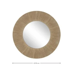 Espejo De Pared Redondo De Cuerda Citra