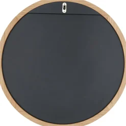 Espejo De Pared Redondo De Roble Avery