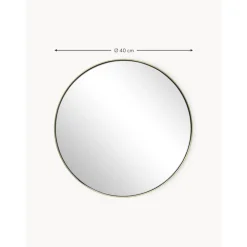 Espejo De Pared Redondo Lacie