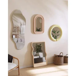 Espejo De Pared Redondo Mael