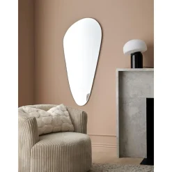 Espejo De Pared Sin Marco Con Forma Organica Dripp