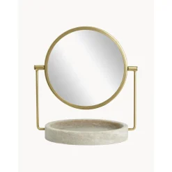 Espejo Tocador Con Bandeja De Marmol Haja