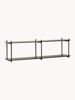 Estante De Pared De Madera De Eucalipto Norm