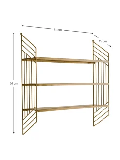 Estante De Pared De Metal Willie