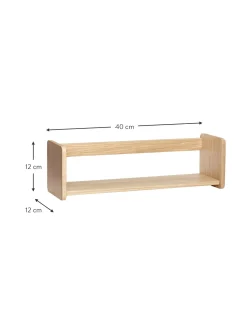 Estante De Pared De Roble Nomad