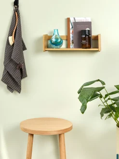 Estante De Pared De Roble Nomad