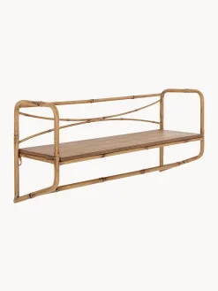 Estante De Pared En Look Bambu Rod