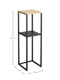 Estanteria De Madera De Bambu Tower