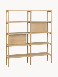 Estanteria De Madera De Roble Holton