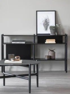 Estanteria De Madera De Roble Holton