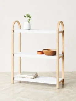 Estanteria De Madera Y Metal Bellwood