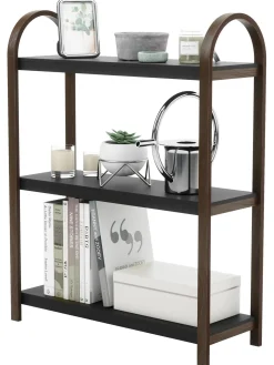 Estanteria De Madera Y Metal Bellwood