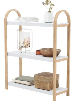 Estanteria De Madera Y Metal Bellwood