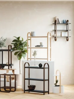 Estanteria De Madera Y Metal Bellwood