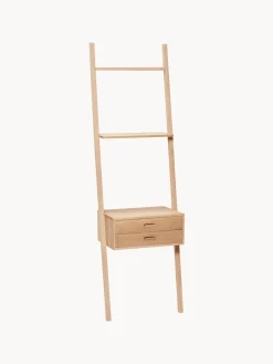 Estanteria Escalera De Roble Lean