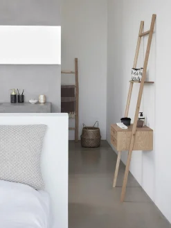 Estanteria Escalera De Roble Lean