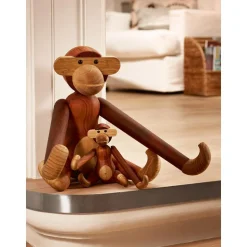 Figura Decorativa De Madera De Teca Affe